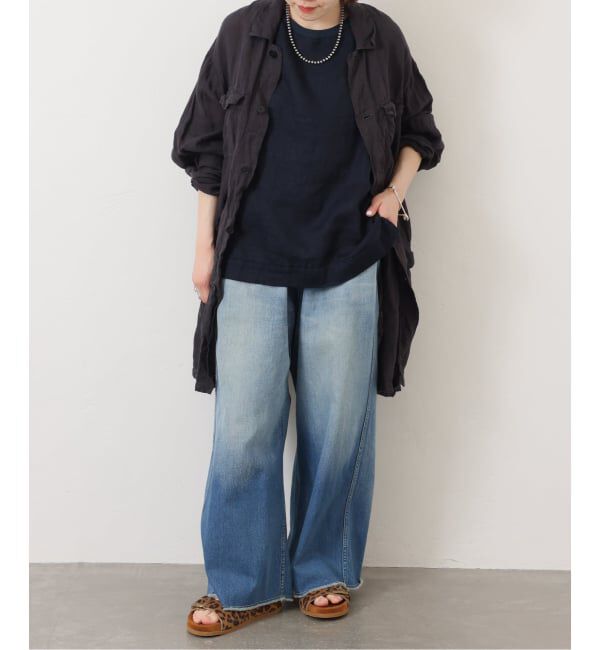 journal standard luxe「《追加予約》フレンチリネンツイルノースリーブブラウス」|シャツ・ブラウス|