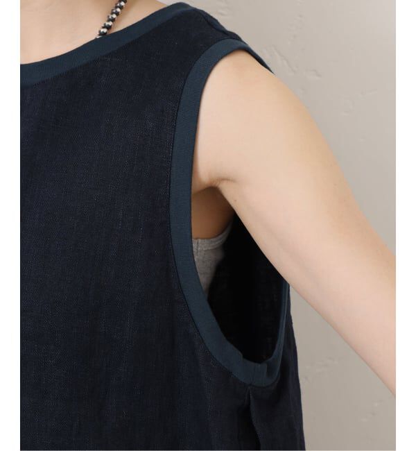 journal standard luxe「《追加予約》フレンチリネンツイルノースリーブブラウス」|シャツ・ブラウス|