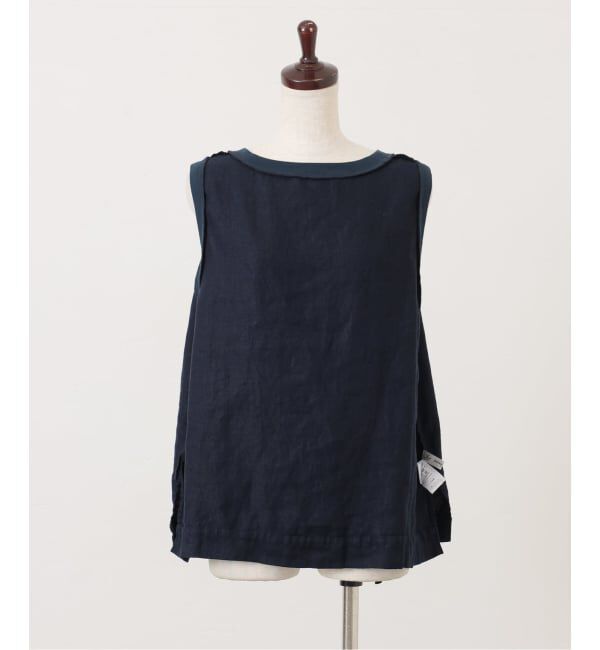 journal standard luxe「《追加予約》フレンチリネンツイルノースリーブブラウス」|シャツ・ブラウス|