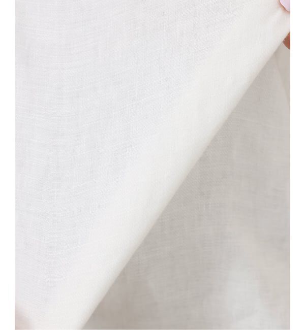 journal standard luxe「《追加予約》フレンチリネンツイルノースリーブブラウス」|シャツ・ブラウス|