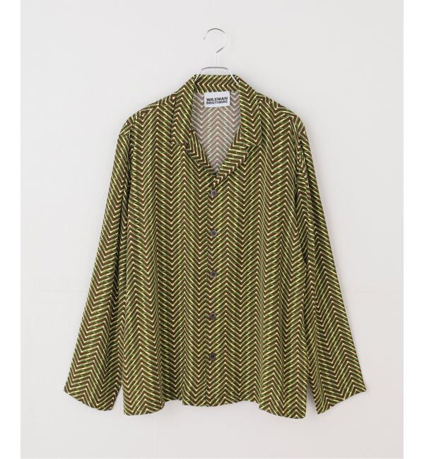 JOURNAL STANDARD「【WAXMAN BROTHERS/ワックスマンブラザーズ】PIJAMA SHIRT」|シャツ・ブラウス|グリーンべース