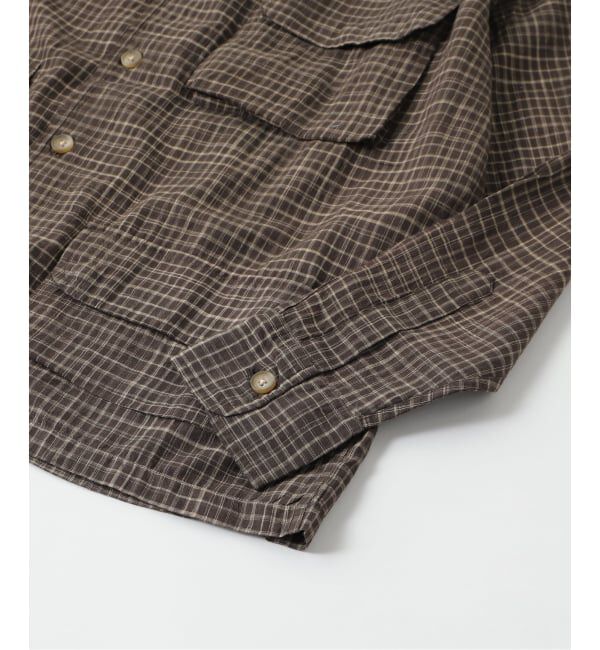 JOURNAL STANDARD「Eighteen East L/S WINHALL HANDWOVEN KHAD」|シャツ・ブラウス|
