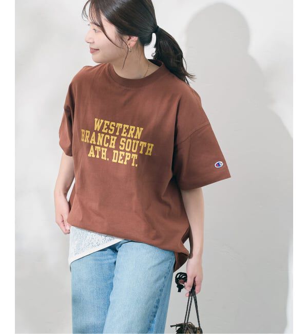 JOURNAL STANDARD「《予約》別注【CHAMPION/チャンピオン】16/1 Jersey T-SHIRT」|Tシャツ・カットソー|