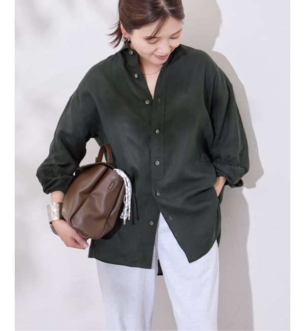 JOURNAL STANDARD「《予約》【TICCA / ティッカ】リネンスクエアビッグシャツ uni」|シャツ・ブラウス|