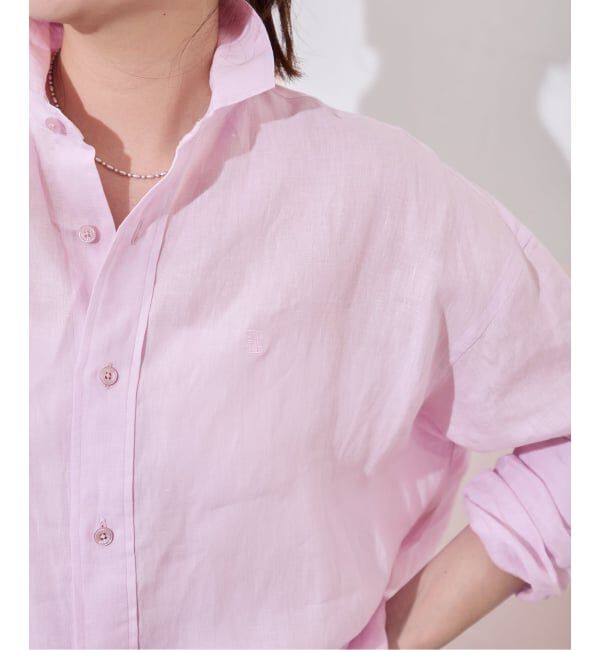 JOURNAL STANDARD「《予約》【TICCA / ティッカ】リネンスクエアビッグシャツ uni」|シャツ・ブラウス|