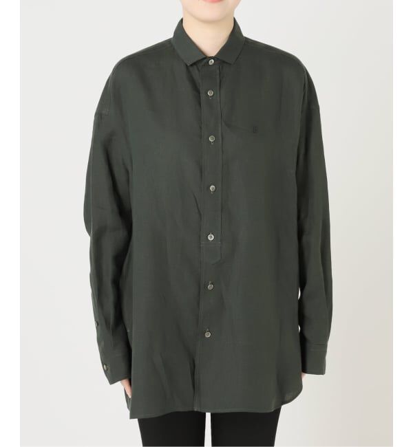 JOURNAL STANDARD「《予約》【TICCA / ティッカ】リネンスクエアビッグシャツ uni」|シャツ・ブラウス|