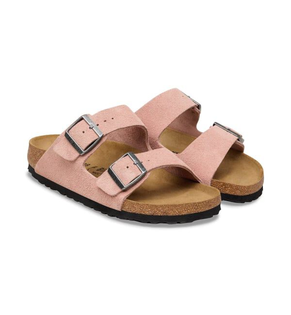 JOURNAL STANDARD relume「《予約》BIRKENSTOCK / ビルケンシュトック アリゾナ スエードレザー ナロー」|サンダル|ピンク