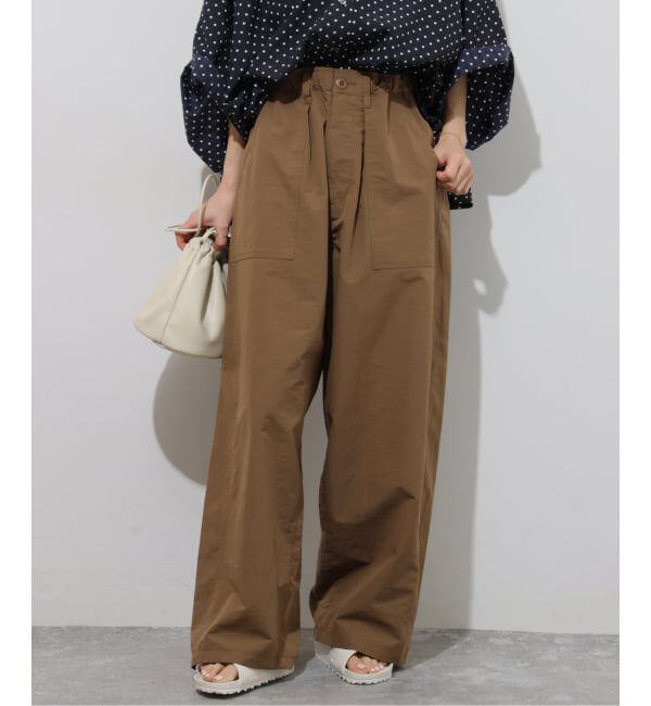 JOURNAL STANDARD relume「《予約》別注【GUNG HO / ガンホー】ファティーグパンツ」|スラックス|ブラウン B