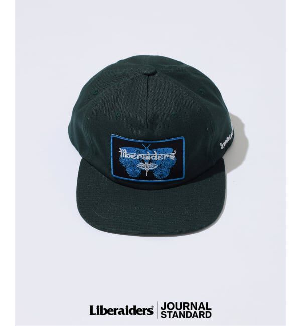 JOURNAL STANDARD「《予約》Liberaiders / リベレイダース 別注 バタフライ キャンバス キャップ」|キャップ・キャスケット|グリーン