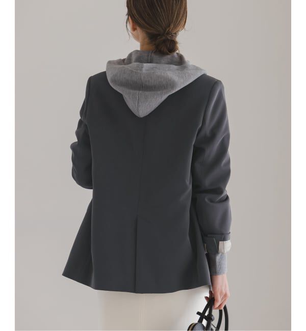 NOBLE「《追加・セットアップ対応》フローツイルピークドラペルジャケット」|テーラードジャケット|