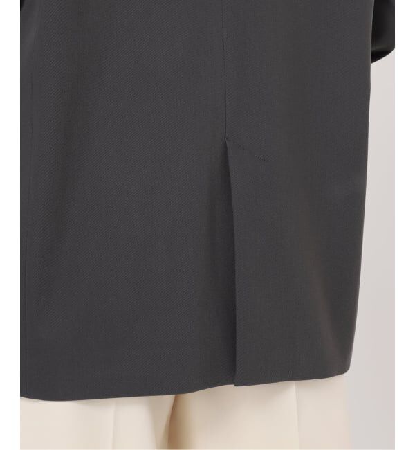 NOBLE「《追加・セットアップ対応》フローツイルピークドラペルジャケット」|テーラードジャケット|