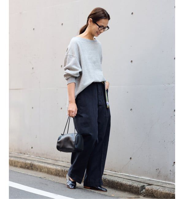 FRAMeWORK「BURK 別注 ガチャベルト付きチノパン」|チノ|