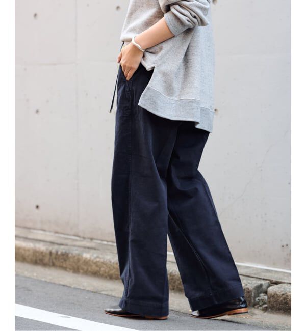 FRAMeWORK「BURK 別注 ガチャベルト付きチノパン」|チノ|