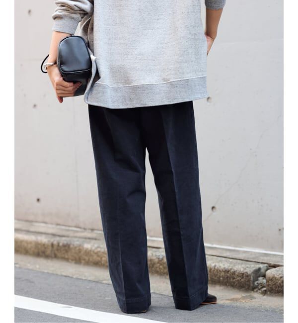 FRAMeWORK「BURK 別注 ガチャベルト付きチノパン」|チノ|