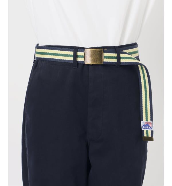 FRAMeWORK「BURK 別注 ガチャベルト付きチノパン」|チノ|
