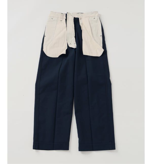 FRAMeWORK「BURK 別注 ガチャベルト付きチノパン」|チノ|