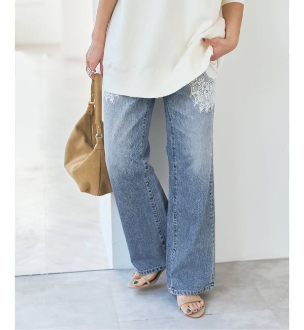 Spick and Span「SOMETHING / サムシング 別注 VINTAGE SLIM WIDE*」|デニム|