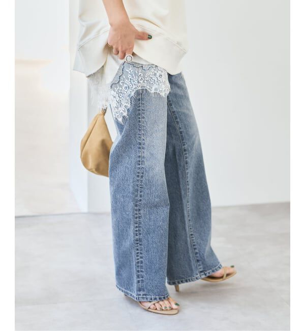 Spick and Span「SOMETHING / サムシング 別注 VINTAGE SLIM WIDE*」|デニム|