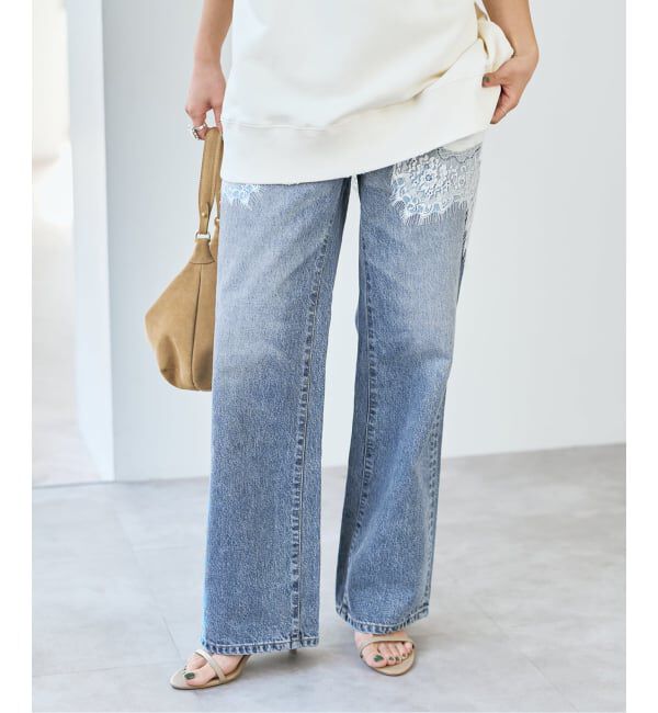 Spick and Span「SOMETHING / サムシング 別注 VINTAGE SLIM WIDE*」|デニム|