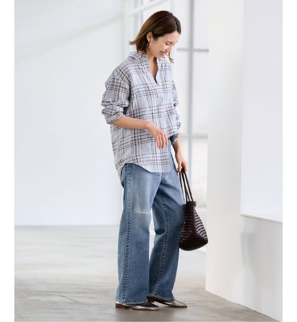 FRAMeWORK「≪新色 / 追加≫フレンチリネンレギュラーシャツ」|シャツ・ブラウス|