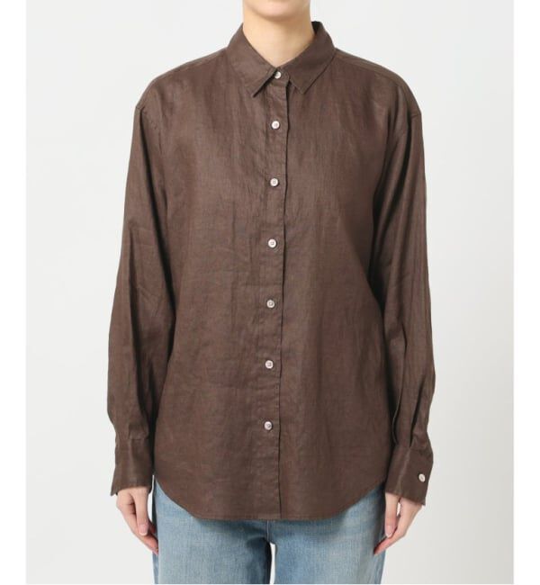 FRAMeWORK「≪新色 / 追加≫フレンチリネンレギュラーシャツ」|シャツ・ブラウス|