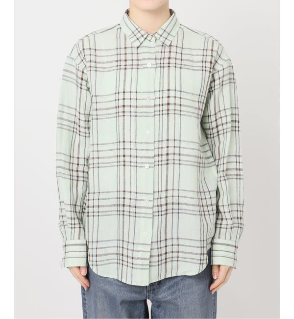 FRAMeWORK「≪新色 / 追加≫フレンチリネンレギュラーシャツ」|シャツ・ブラウス|