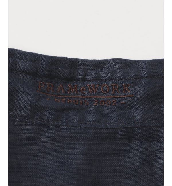 FRAMeWORK「≪新色 / 追加≫フレンチリネンレギュラーシャツ」|シャツ・ブラウス|