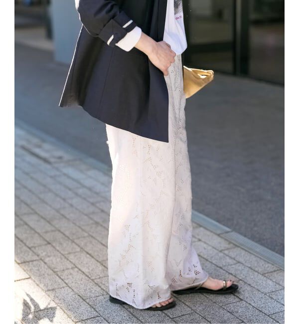 Spick and Span「TICCA / ティッカ フラワーレースパンツ」|その他|