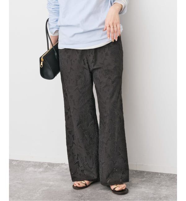 Spick and Span「TICCA / ティッカ フラワーレースパンツ」|その他|