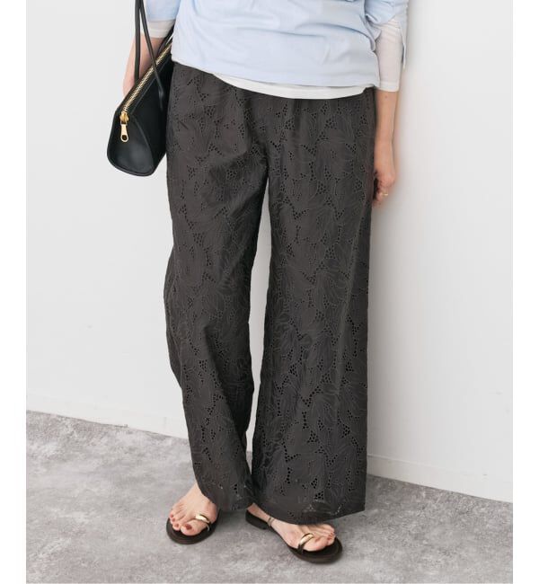 Spick and Span「TICCA / ティッカ フラワーレースパンツ」|その他|