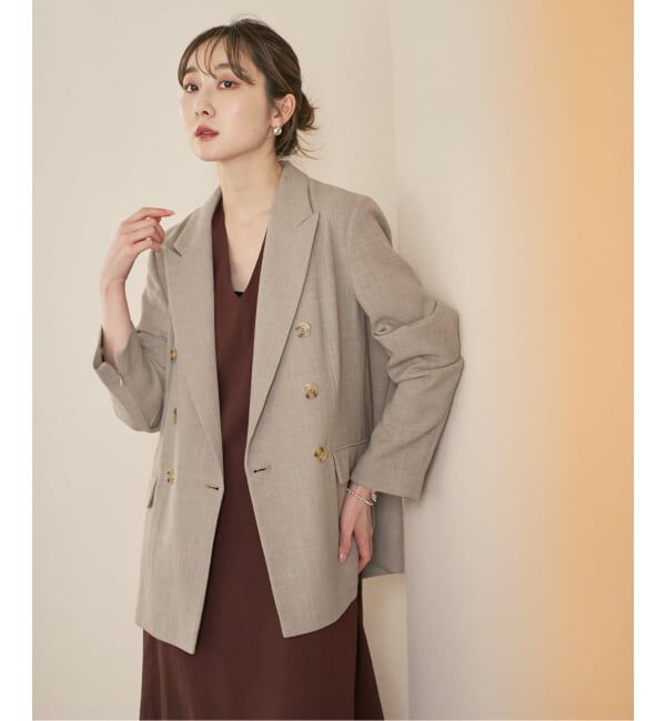 NOBLE「《追加・新色》ドンゴロスダブルジャケット」|テーラードジャケット|