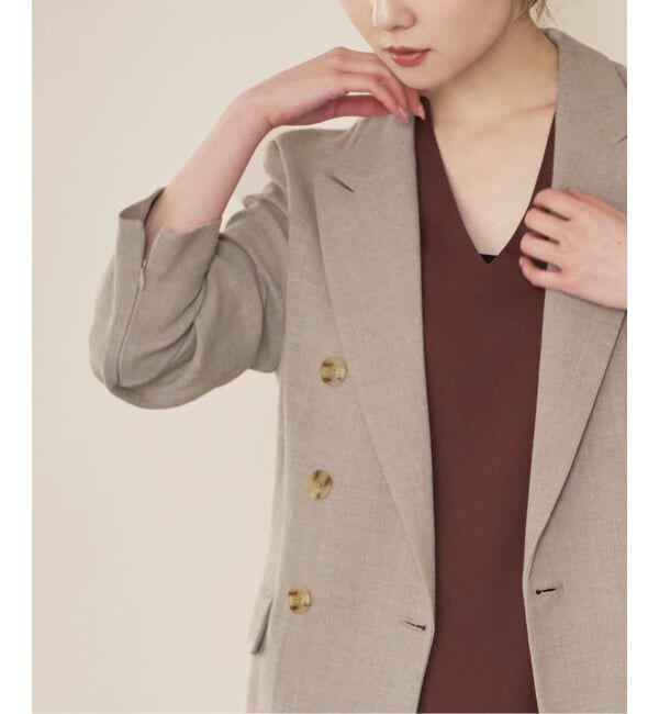 NOBLE「《追加・新色》ドンゴロスダブルジャケット」|テーラードジャケット|