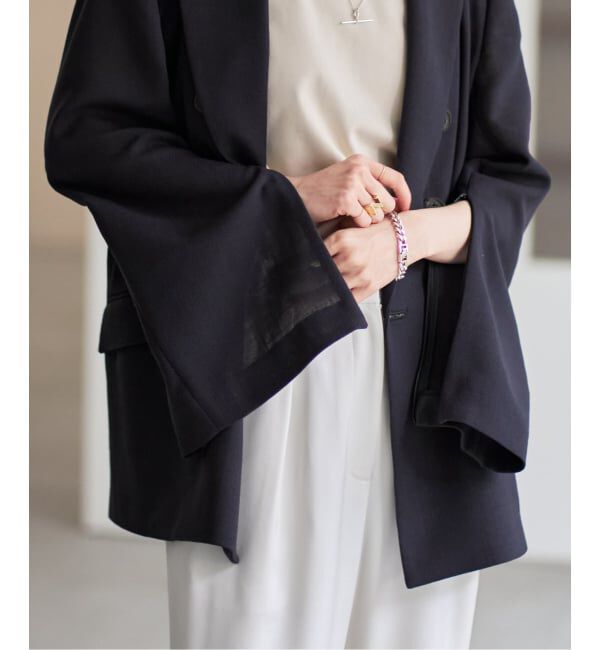 NOBLE「《追加・新色》ドンゴロスダブルジャケット」|テーラードジャケット|