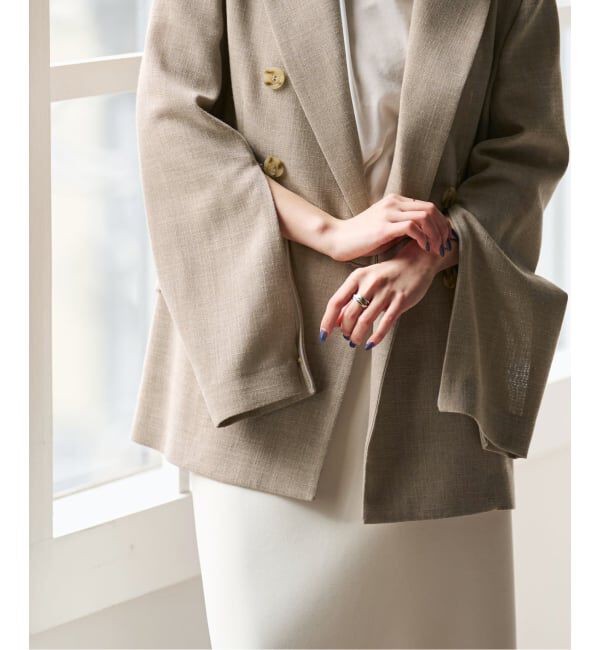 NOBLE「《追加・新色》ドンゴロスダブルジャケット」|テーラードジャケット|