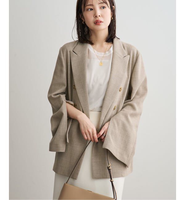 NOBLE「《追加・新色》ドンゴロスダブルジャケット」|テーラードジャケット|