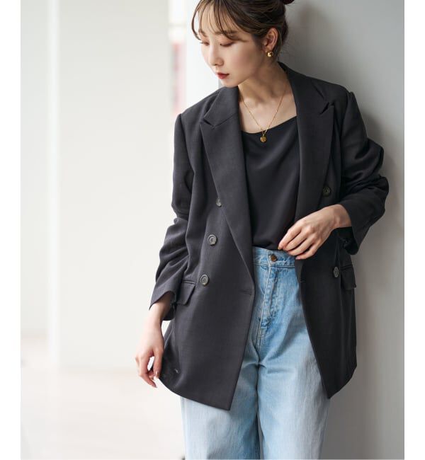 NOBLE「《追加・新色》ドンゴロスダブルジャケット」|テーラードジャケット|