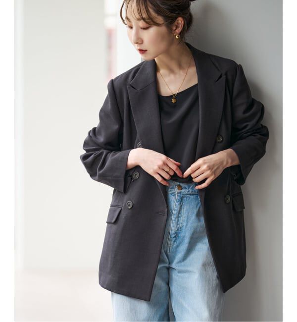 NOBLE「《追加・新色》ドンゴロスダブルジャケット」|テーラードジャケット|