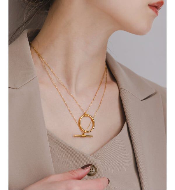 NOBLE「《追加予約》PETIT MOMENTS/プティモーメント Devin Necklace」|ネックレス|