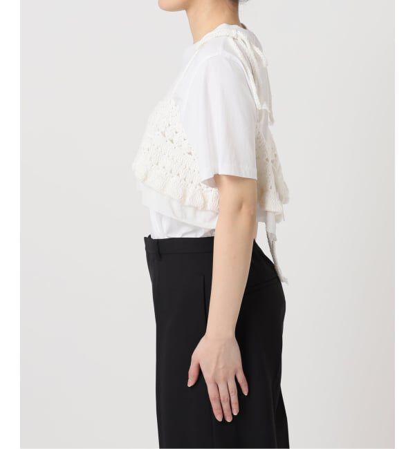 U by SPICK&SPAN「《予約》Atelier Edition/アトリエ エディション HAND KNITTED FRILL BUSTIER」|その他|