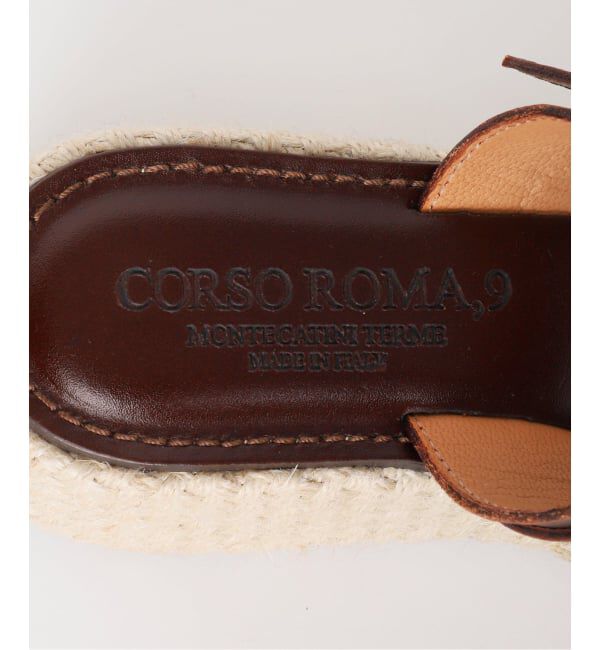 NOBLE「《予約》CORSOROMA9/コルソローマ ノーヴェ ダブルベルトサンダル」|サンダル|