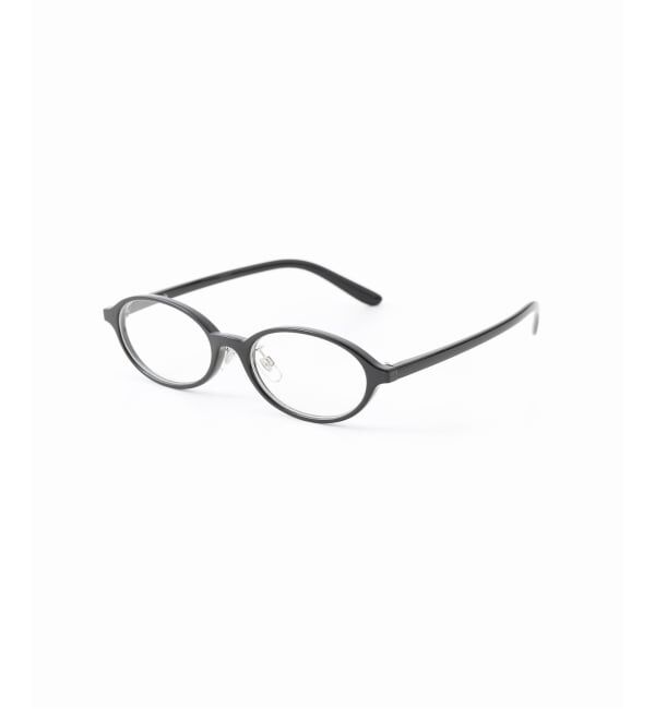 U by SPICK&SPAN「《予約》NOEYEDIA/ノーアイディア オーバル フトフレーム」|メガネ|