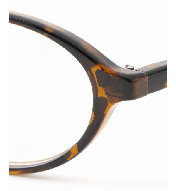 U by SPICK&SPAN「《予約》NOEYEDIA/ノーアイディア オーバル フトフレーム」|メガネ|