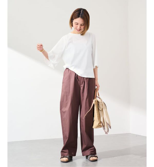 FRAMeWORK「THROW/スロー レオパードトリムスカーフ」|バンダナ・スカーフ|