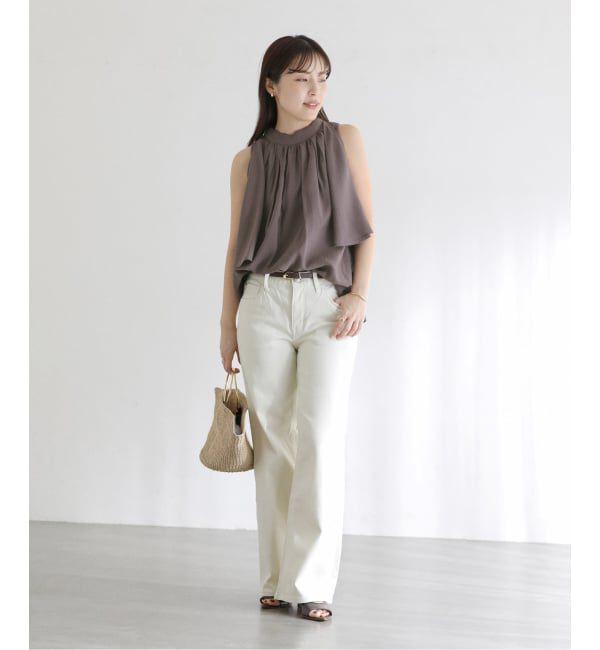  「《追加予約》2WAYショルダースリットブラウス」|シャツ・ブラウス|