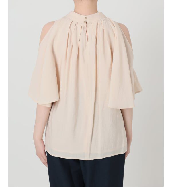  「《追加予約》2WAYショルダースリットブラウス」|シャツ・ブラウス|