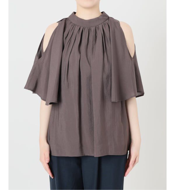  「《追加予約》2WAYショルダースリットブラウス」|シャツ・ブラウス|