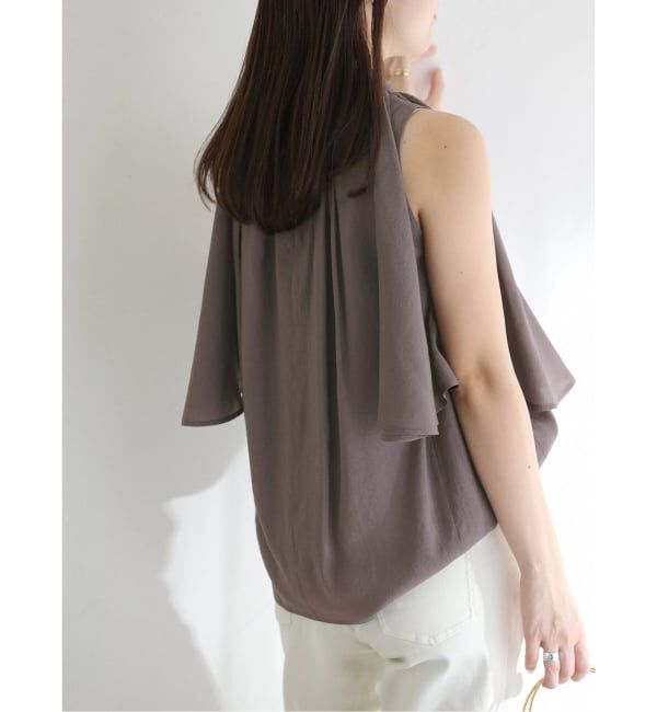  「《追加予約》2WAYショルダースリットブラウス」|シャツ・ブラウス|