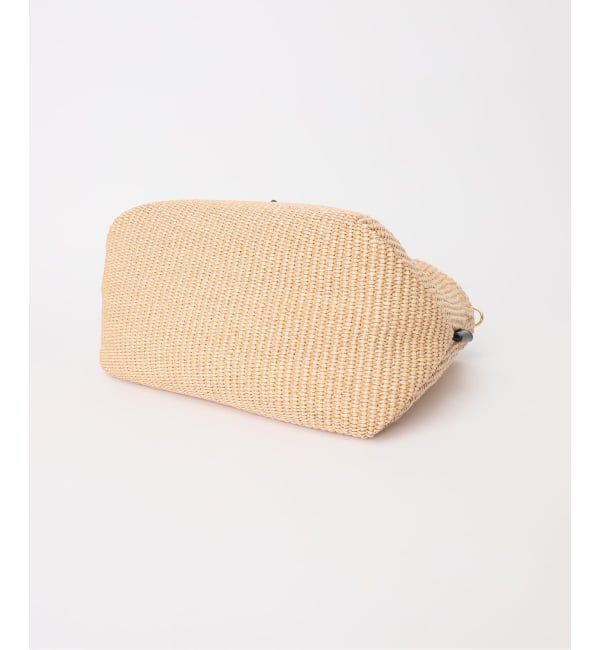  「《予約》VIOLAd&rsquo;ORO/ ヴィオラドーロ　ラフィアシートレザーハンドルバッグ」|ショルダー・メッセンジャー|