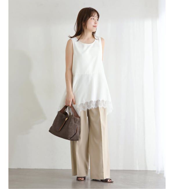  「《予約》VIOLAd&rsquo;ORO/ ヴィオラドーロ　ラフィアシートレザーハンドルバッグ」|ショルダー・メッセンジャー|