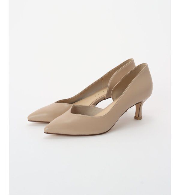  「≪追加≫5.5cmVカットサイドオープン」|パンプス|
